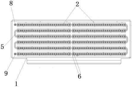 一種制冷設備熱氣化霜管連接結構的制作方法