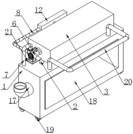 一種可調(diào)節(jié)無菌車間用殺菌裝置的制作方法