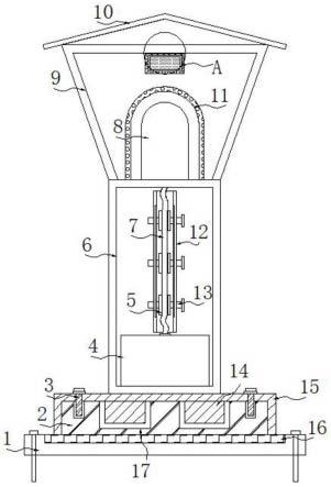 一種多功能夜景燈安裝裝置的制作方法