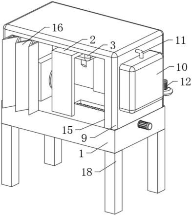 一種木材加工用銑削工作臺的制作方法