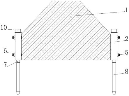 一種水利工程用堤壩預(yù)埋結(jié)構(gòu)的制作方法