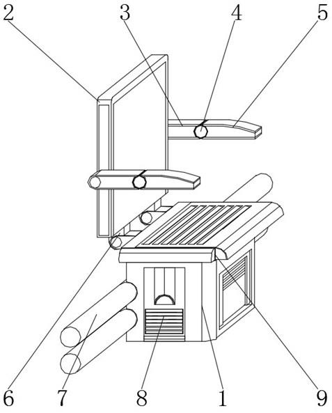 一種基于樓道電動設備的可調節座椅