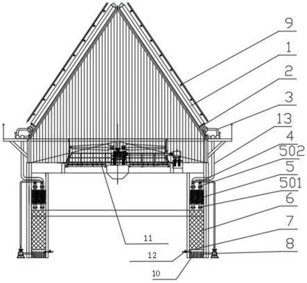 用于開式塔改造的空冷及輔冷聯合裝置的制作方法