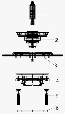 輕量化分體式油箱蓋的制作方法