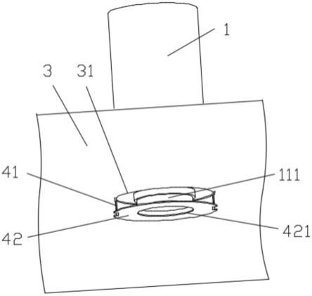 一種探頭的遮擋結(jié)構(gòu)的制作方法