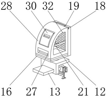 一種具有防傾倒且拆裝方便的樓道電動設備
