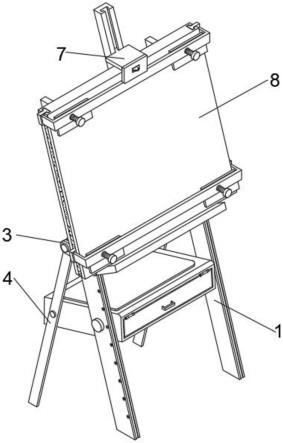 一種油彩畫板結(jié)構(gòu)的制作方法